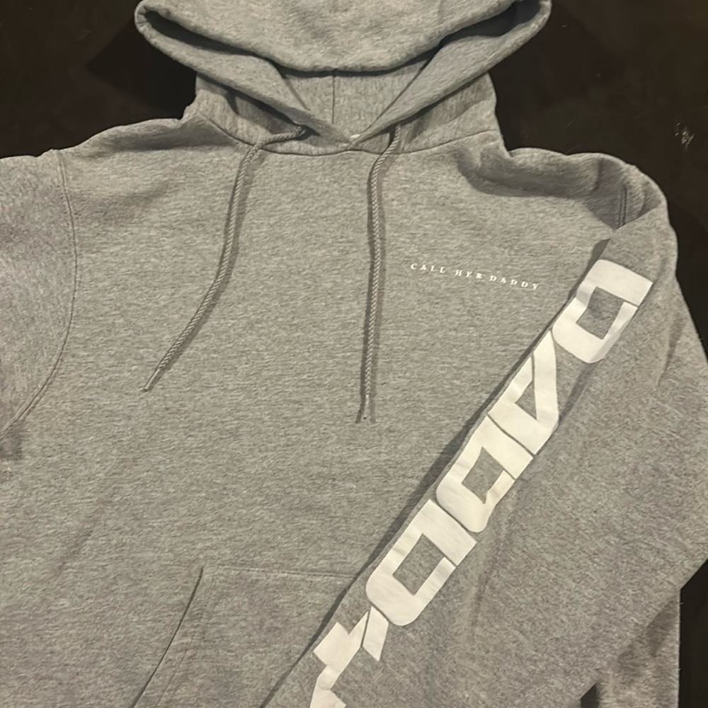 Barstool Call Her Daddy Grey Hoodie
Size Small